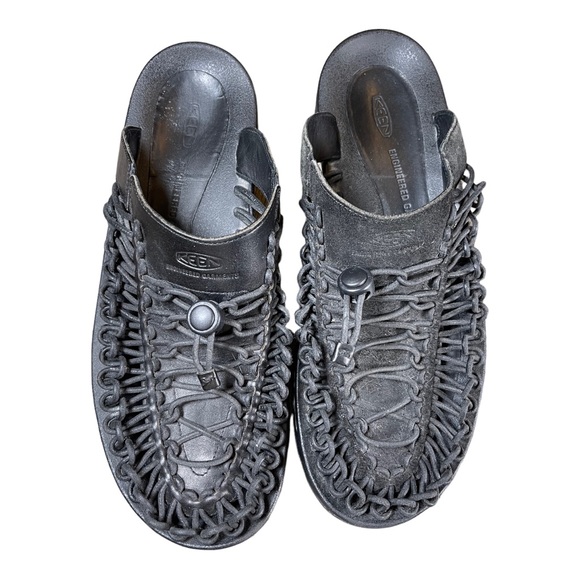 Keen Shoes Keen Mens Black Uneek Paracord Slides Size 2 Poshmark